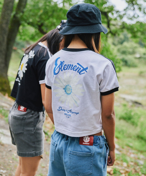 ELEMENT キッズ ガールズ LINE RINGER SS G Tシャツ 【2026年春夏モデル】