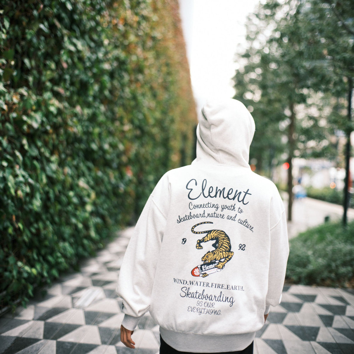 OUTLET】【直営店限定】ELEMENT メンズ TIGER HOOD パーカー 【2026年