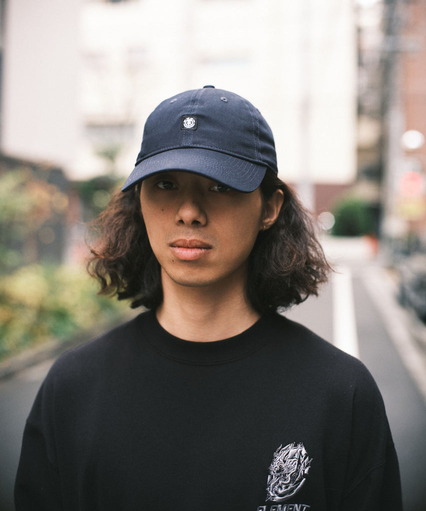 直営店限定】ELEMENT メンズ ICON DAD CAP TWILL キャップ 【2026年春