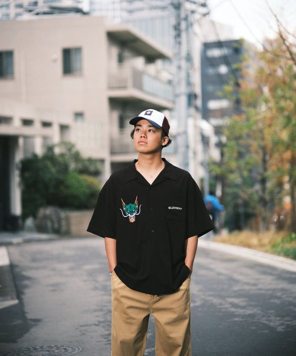 ELEMENT メンズ VIETNAM SK8 SHIRTS 半袖シャツ 【2026年春夏モデル】