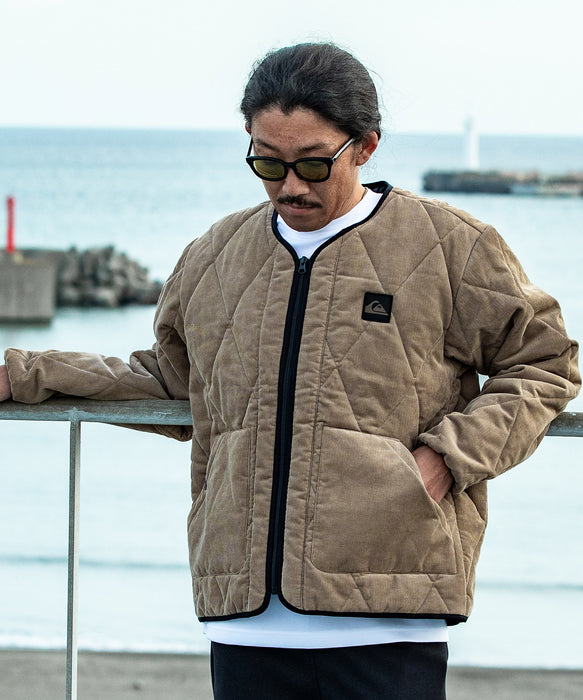 OUTLET】Quiksilver メンズ COLD WIND CARDIGAN コーデュロイ