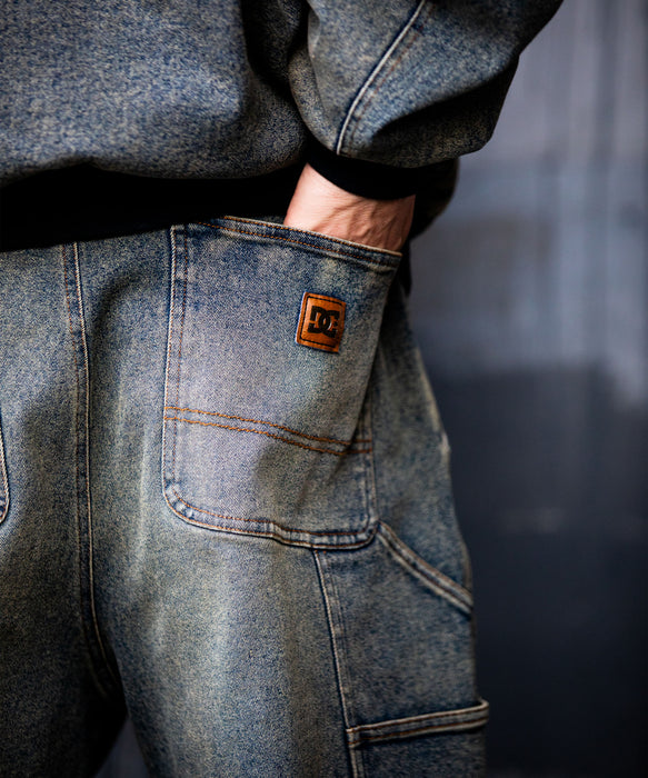 DC SHOES メンズ 26 SUPERWIDE BAGGY PAINTER PANT バギーパンツ【2026年秋冬モデル】
