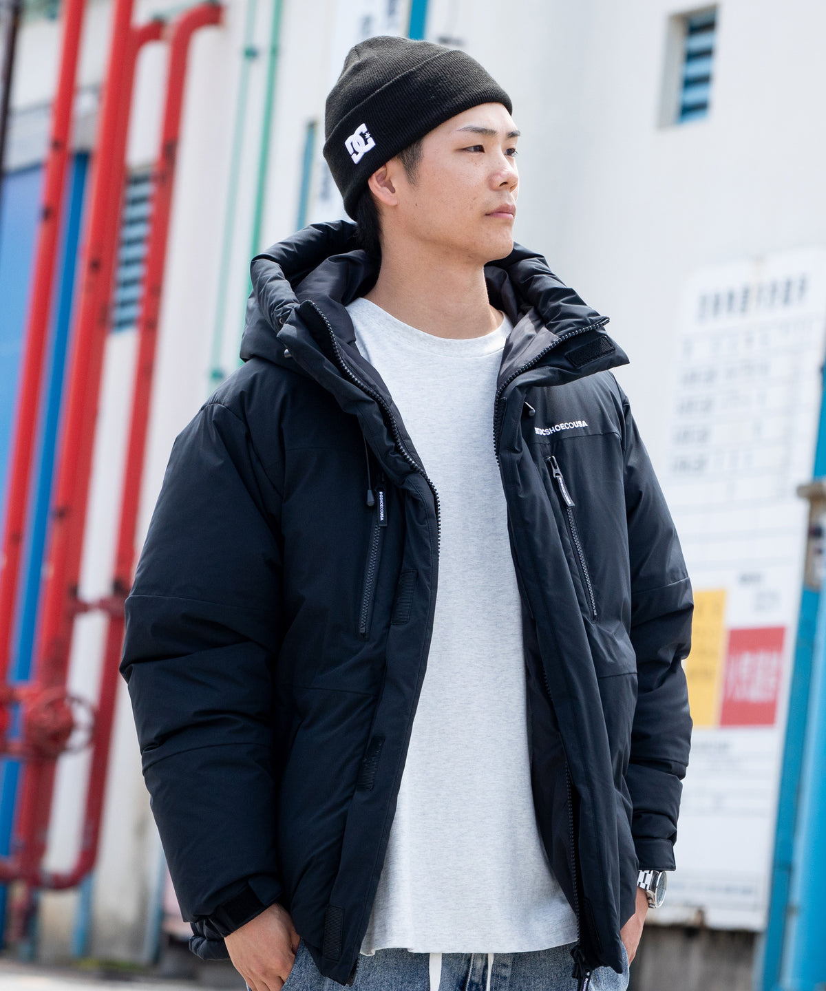 DC Shoes 25 DOWN GLACIER JACKET ダウンジャケット アウター 撥水