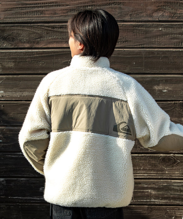 【OUTLET】Quiksilver ユース BOA JACKET YOUTH ジャケット アウター ボア 撥水 (130-160CM)