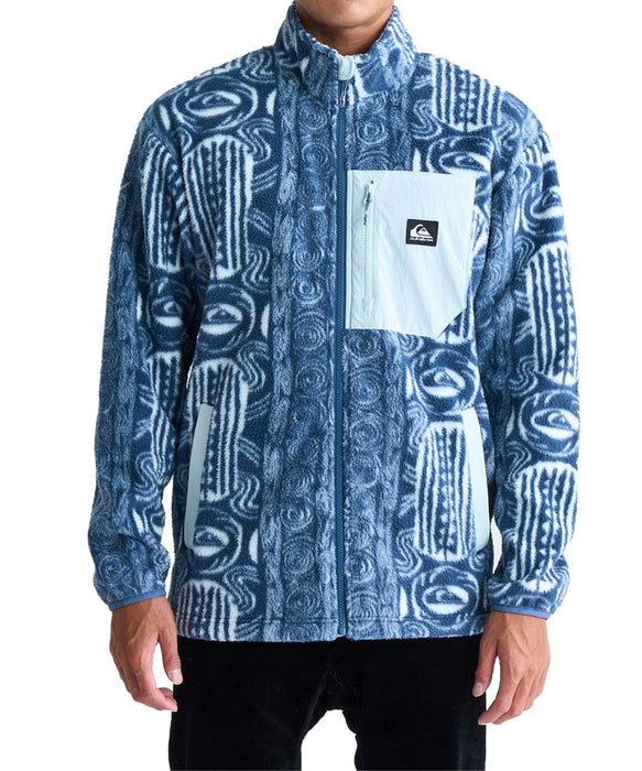 【OUTLET】QUIKSILVER メンズ CLEAN COAST FZ 長袖スウェット レギュラーフィット