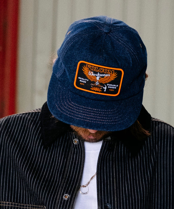 VOLCOM メンズ HAMMERED WORKWEAR HAT キャップ 【2026年春夏モデル】