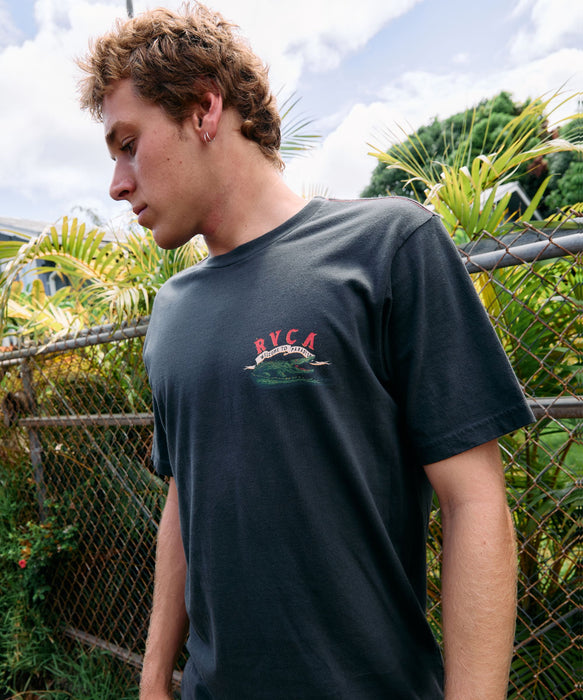 【直営店限定】RVCA メンズ WELCOME TO RVCA SS Tシャツ 【2026年春夏モデル】