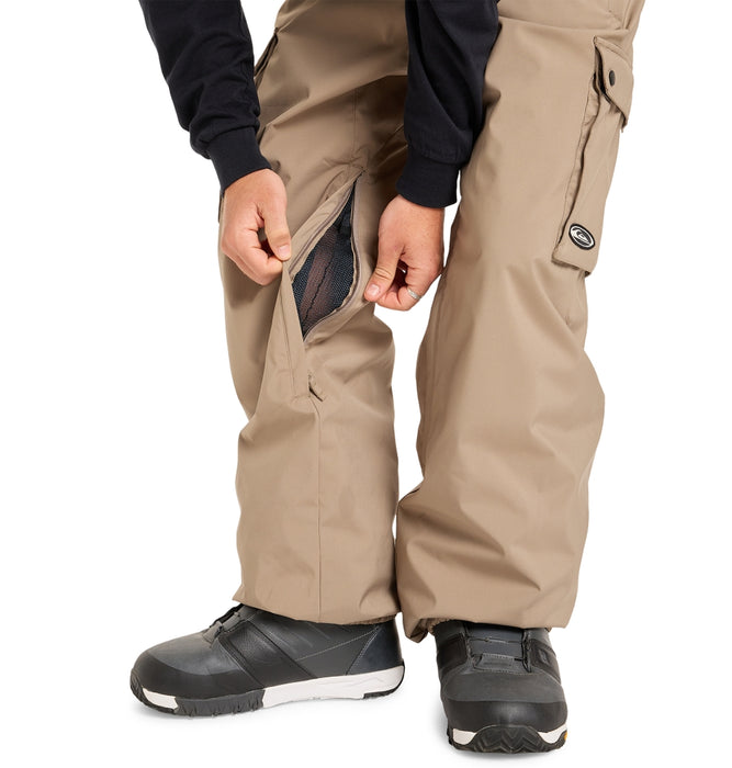 【OUTLET】QUIKSILVER メンズ SNOW DOWN CARGO PT スノーパンツ 20,000mm防水 20K リラックスフィット