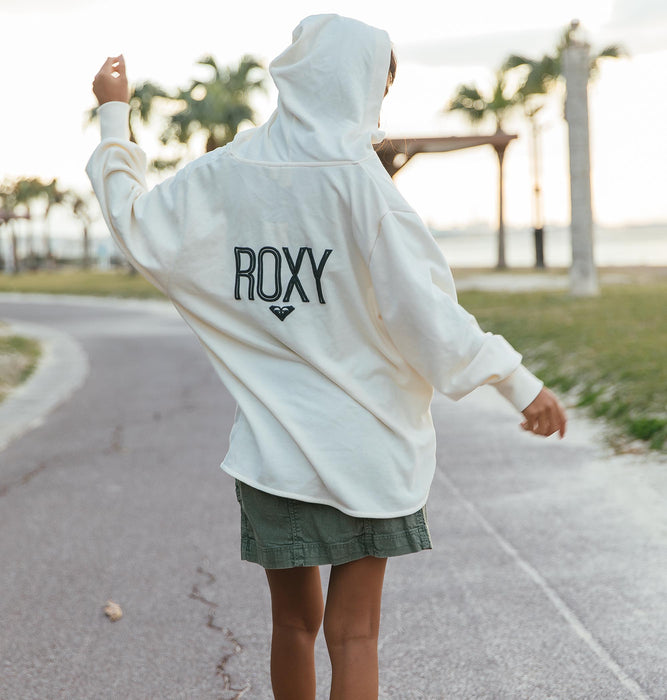 【OUTLET】Roxy BOTANY BAY Vネックフード付きトップス