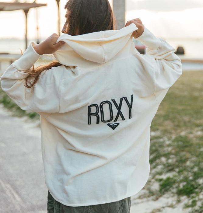 【OUTLET】Roxy BOTANY BAY Vネックフード付きトップス