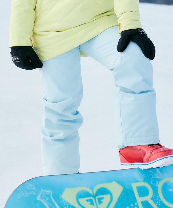 ROXY キッズ BACKYARD GIRL PT スノーパンツ 撥水・防水・透湿 ウエスト調節可 【25-26SNOWモデル】