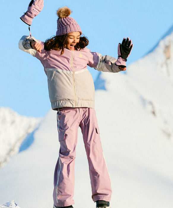 ROXY キッズ HEKLA ICE GIRL JK スノージャケット ロゴ入り 【25-26SNOWモデル】