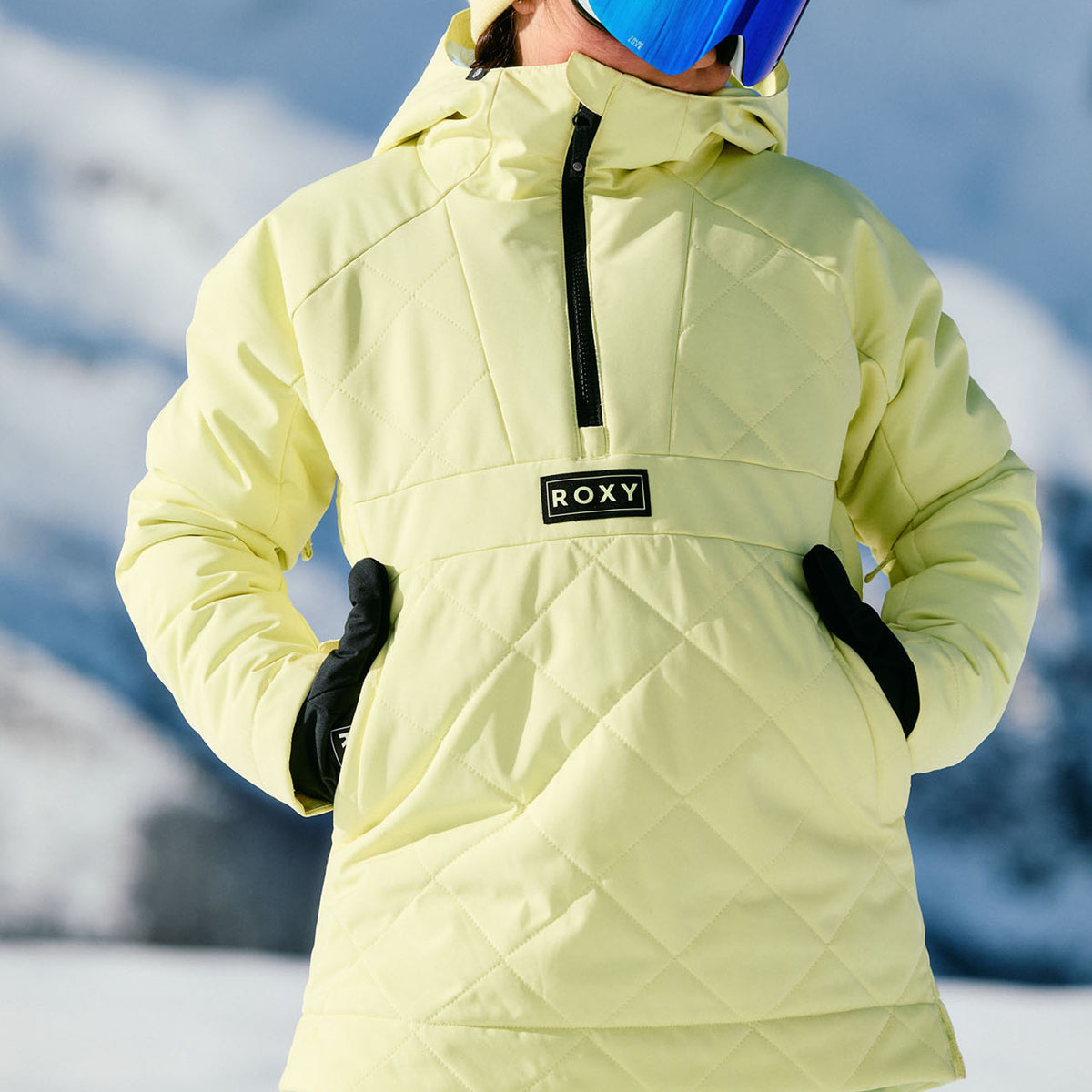 ROXY キッズ RADIANT LINES OVERHEAD GIRL JK スノージャケット