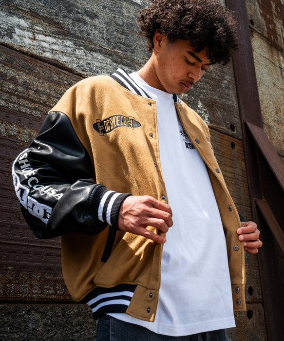 SALE】DC Shoes 25 VARSITY JACKET ジャケット アウター メンズ