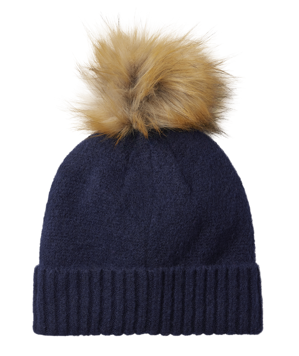 SPYDER ウィメンズ PLAIT POM HAT ビーニー