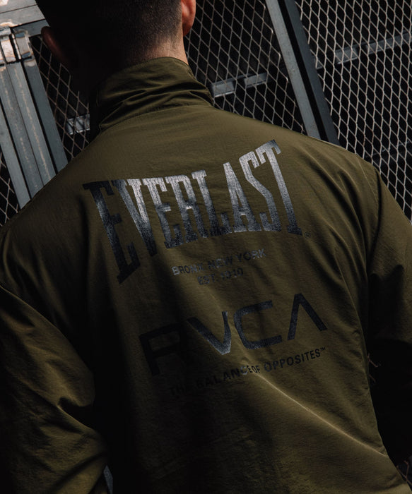 SPORTS MAX レースジャケットタグ付き RVCA SPORT メンズ RVCA×EVERLAST LIGHT JACKET ジャケット 【2025年