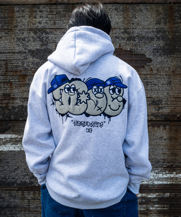 OUTLET FAMILY SALE】DC Shoes 25 SK CREW PH フーディ パーカー 裏