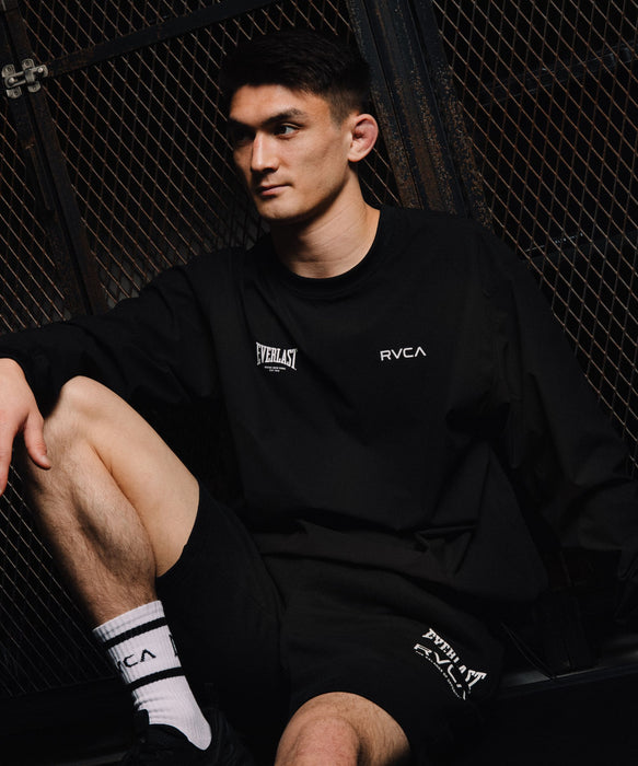 【OUTLET】RVCA SPORT メンズ RVCA×EVERLAST CREW TEE ロンT 【2025年秋冬モデル】