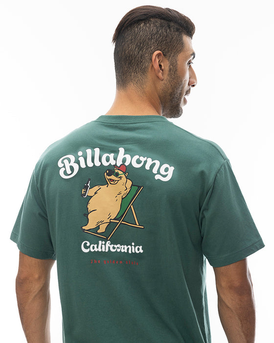 【OUTLET】BILLABONG メンズ CALI BEAR Ｔシャツ 【2024年春夏モデル】