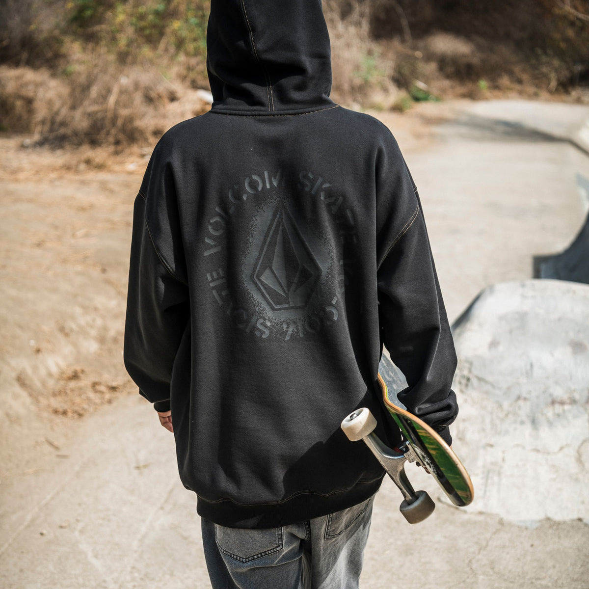 VOLCOM メンズ SKIDDER PO プルオーバーパーカー