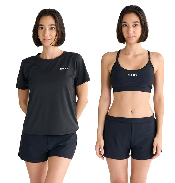 OUTLET】Roxy ROXY STEP ウィメンズ ラッシュTシャツ付き 水着 3