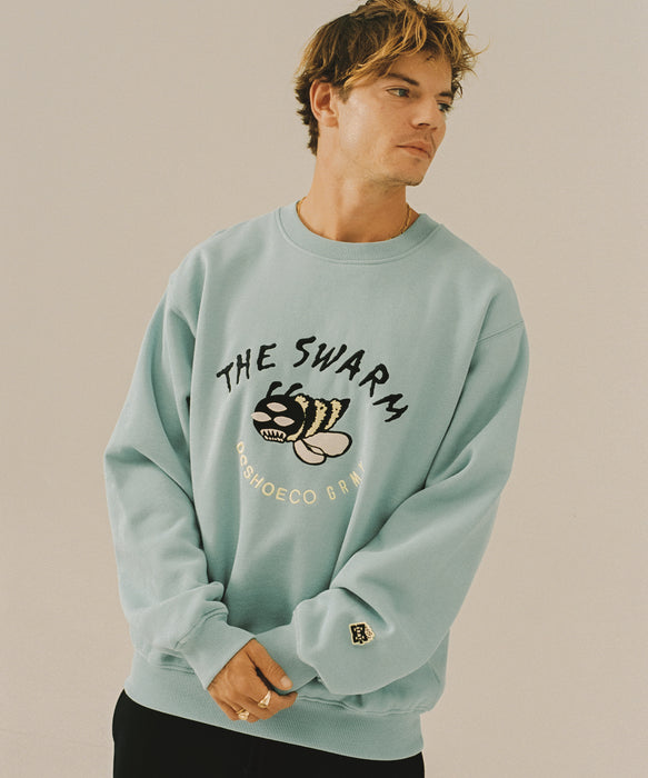 【OUTLET】【オンラインストア限定】DC Shoes  THE SWARM DC SHOES X GRIMEY VG CREW プルオーバー メンズ