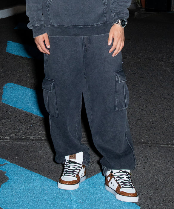 【OUTLET】DC Shoes 25 HIDDEN FLEECE CARGO PANT フリースカーゴパンツ 裏起毛 メンズ
