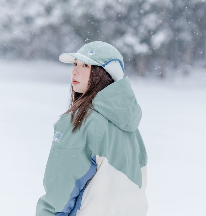 フリースライナー付き Roxy CHLOE KIM CAP