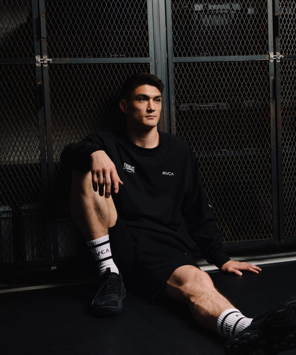 【OUTLET】RVCA SPORT メンズ RVCA×EVERLAST CREW TEE ロンT 【2025年秋冬モデル】