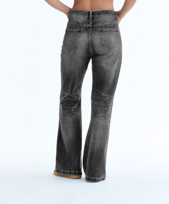 ROXY ウィメンズ SALTY FLARE DENIM フレアデニムパンツ 【2026年春夏