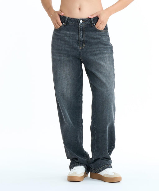 ROXY ウィメンズ SANDY DENIM デニムパンツ ゆったりシルエット【2026