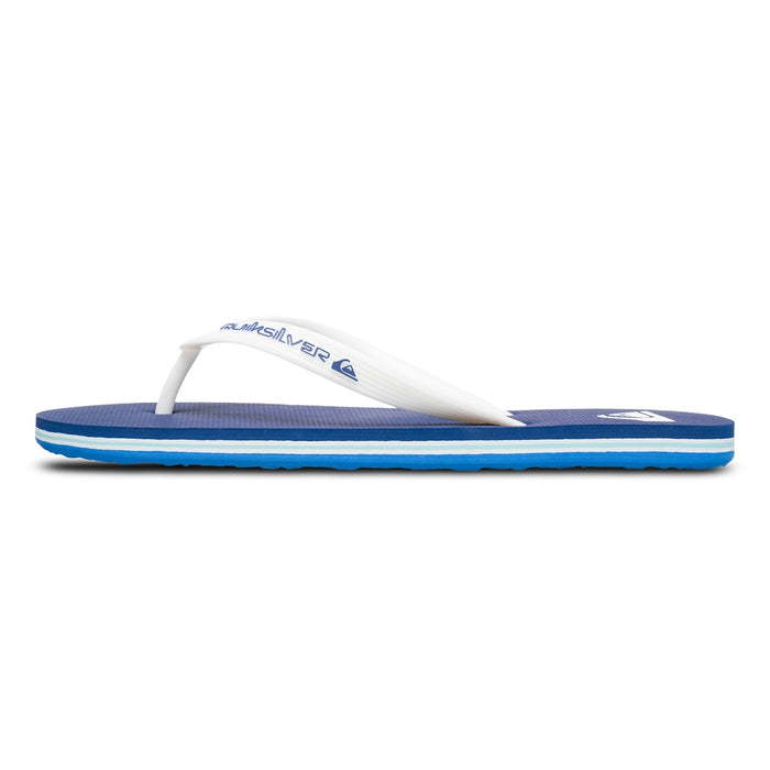 QUIKSILVER メンズ MOLOKAI CORE ロゴビーチサンダル