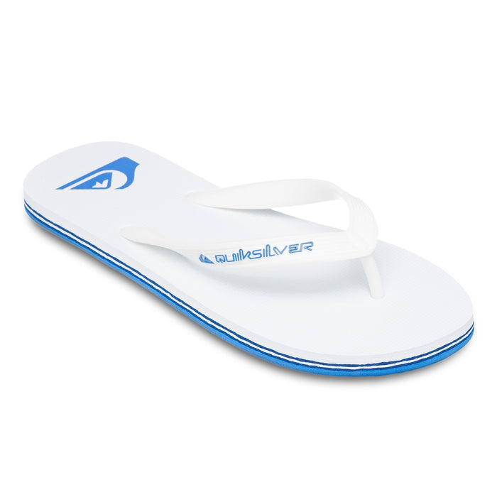 QUIKSILVER メンズ MOLOKAI CORE ロゴビーチサンダル