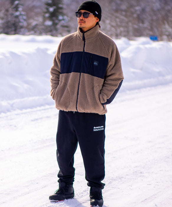 Quiksilver メンズ BOA JACKET ボアジャケット アウター ルーズ