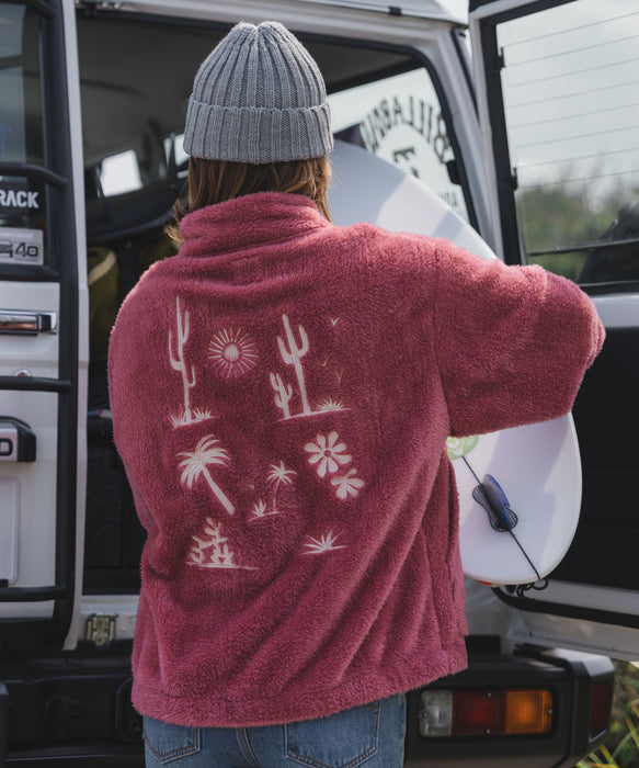 【SALE】【直営店限定】BILLABONG レディース SUN WAVE KENDAL FLEECE ジャケット 【2025年秋冬モデル】