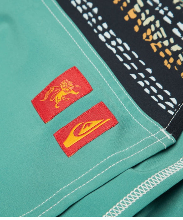 QUIKSILVER メンズ　QUIKSILVER X BOB MARLEY ZION ARCH 18 ボードショーツ 【2026年秋冬モデル】