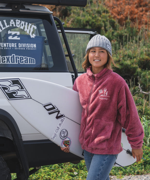 【SALE】【直営店限定】BILLABONG レディース SUN WAVE KENDAL FLEECE ジャケット 【2025年秋冬モデル】