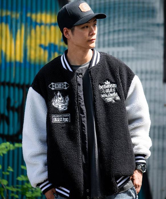 DC Shoes 25 REVERSIBLE STAND JACKET ジャケット アウター ボア メンズ