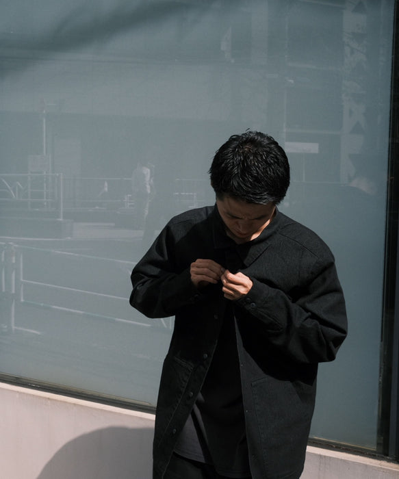 【OUTLET】RVCA メンズ QUILTING DENIM SHIRT 長袖シャツ 【2025年秋冬モデル】