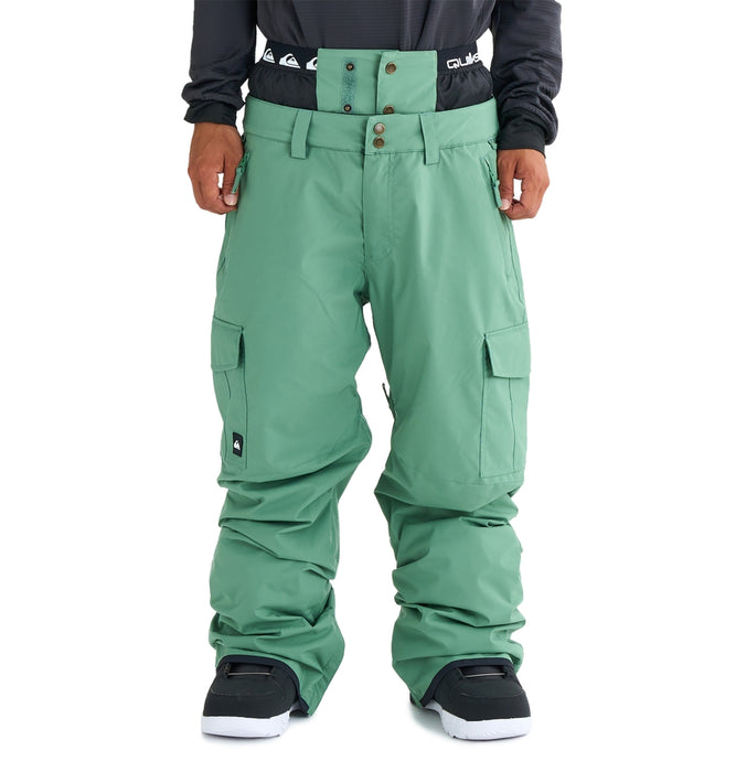 【OUTLET】QUIKSILVER メンズ PORTER GAITER PT スノーパンツ 10,000mm防水・5,000g撥水 10K パウダーガード付き