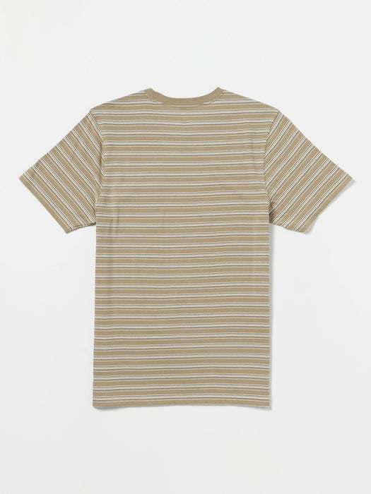 【OUTLET】VOLCOM Sylvan Crew Short Sleeve - Khaki