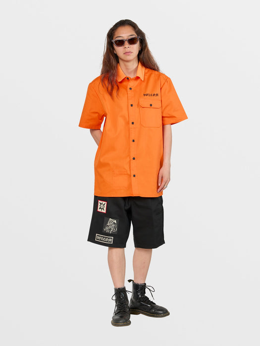祐介購入 OUTLET FAMILY SALE】VOLCOM Tokyo True Featured Artist Yusuke Pocket Sh