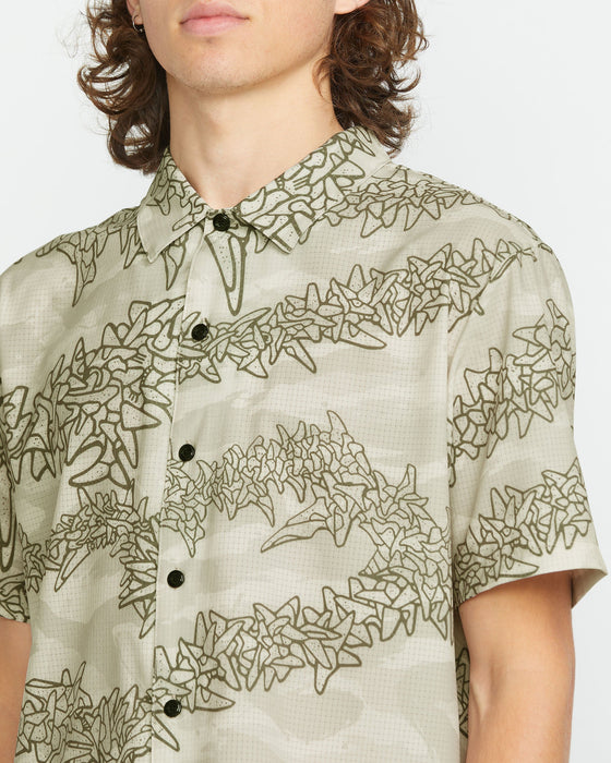 【OUTLET】VOLCOM Tokyo True Sense Short Sleeve - Light Beige