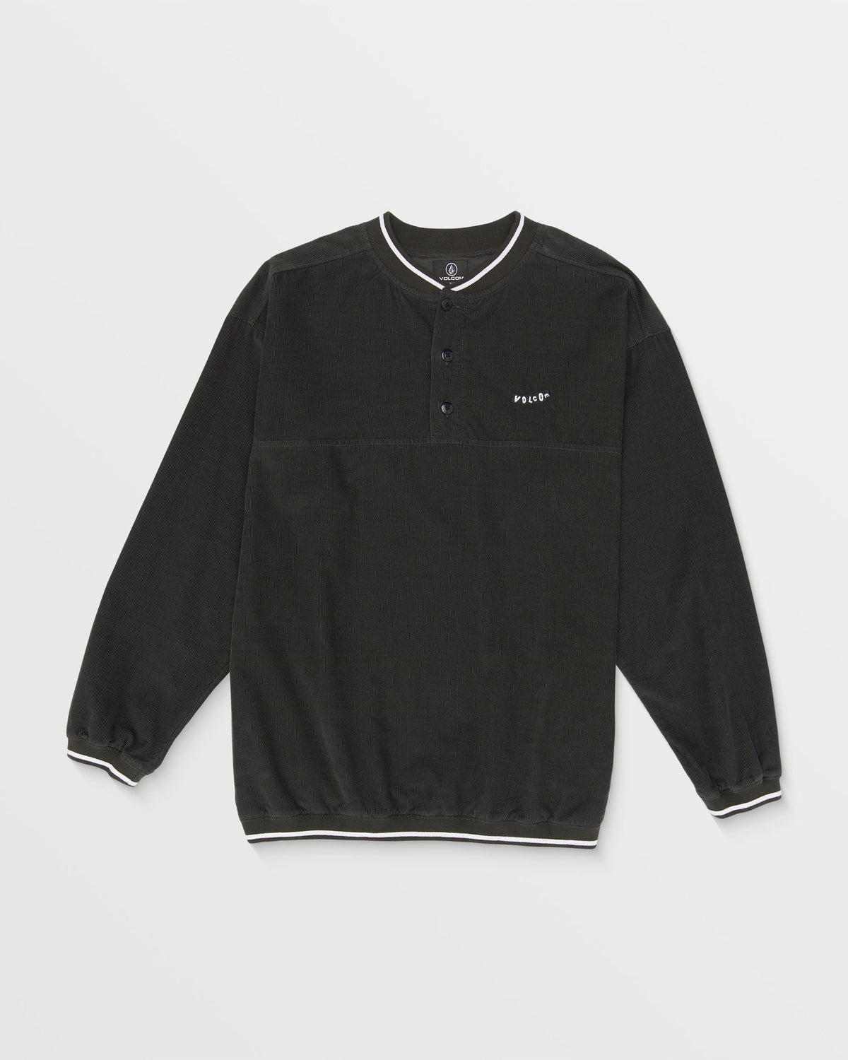 OUTLET】VOLCOM Townsend Long Sleeve Shirt - Stealth