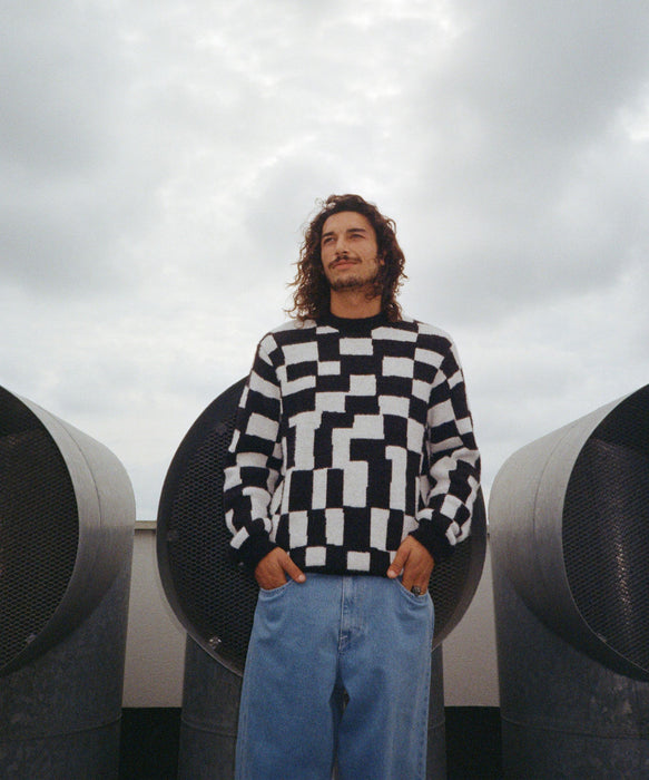 VOLCOM 男裝 FA CARRAU SWTR CHECK 毛衣 【2026年秋冬款】