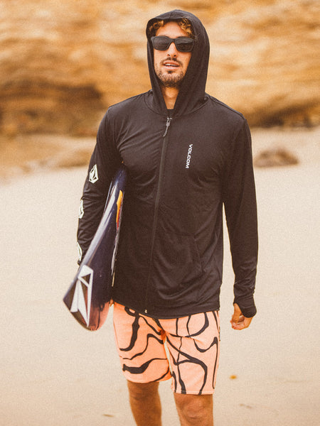 OUTLET】VOLCOM Blind Lines Mod-Tech Trunks - Salmon @2buy