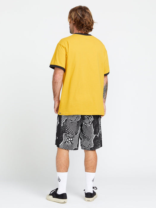 ☆【OUTLET FAMILY SALE】VOLCOM Lido Iconic Mod-Tech Trunks - Black