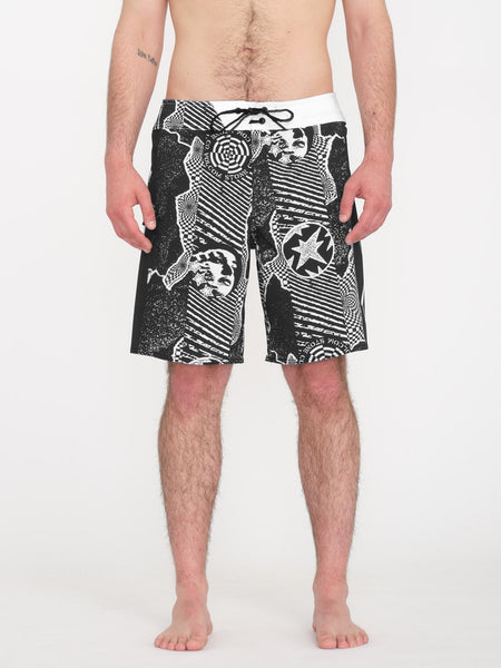 ☆【OUTLET FAMILY SALE】VOLCOM Lido Iconic Mod-Tech Trunks - Black