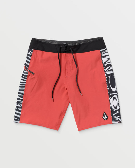 【OUTLET】VOLCOM Mingle Mod-Tech Trunks - Cranberry