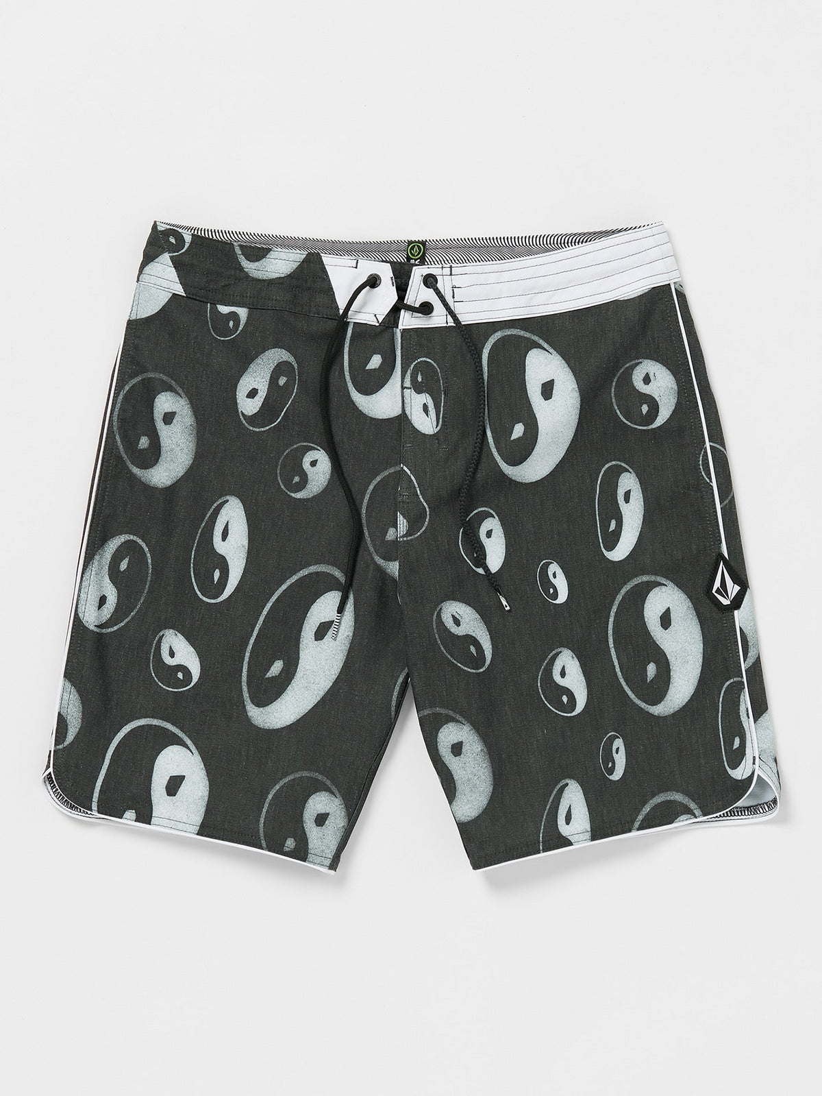 VOLCOM made in USAデッドストック サーフトランクス 34 OUTLET】VOLCOM Sense Scallop Stoney Trunks - Black